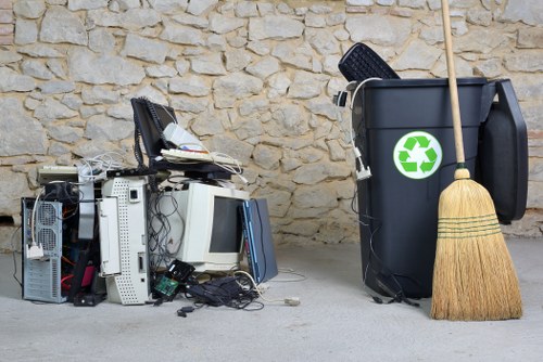 Organized garage post-clearance showcasing benefits of professional services
