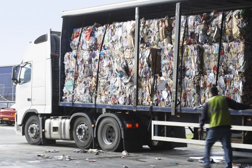 Eco-friendly disposal methods during loft clearance