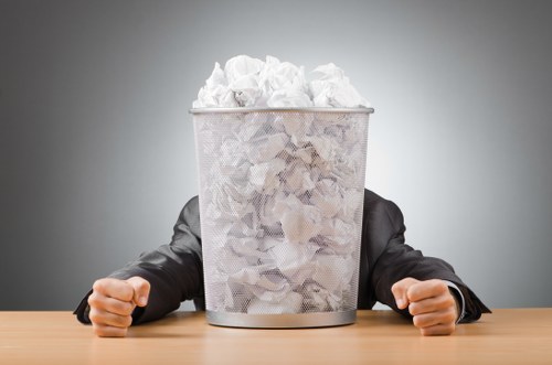 Eco-friendly disposal methods during garage clearance in Hainault